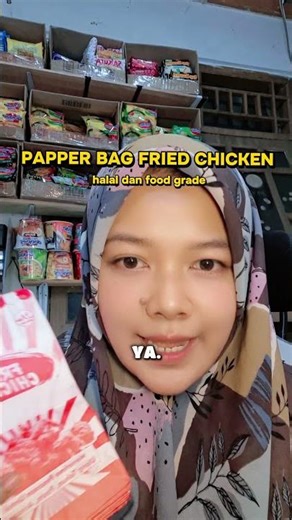 Rekomendasi papper bag fried chicken #friedchicken #paperbag #foodgrade #halal