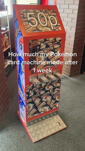 Pokémon Card Vending Machine at Retrodome