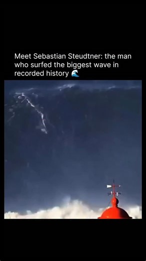 Wildest Moments on Instagram: "In 2020, German big-wave surfer Sebastian Steudtner made history at Nazaré, Portugal, after riding an unbelievable 115-foot wave — officially recognized as the largest wave ever surfed by Guinness World Records. The footage spread instantly, capturing both his precision and the sheer, terrifying force of the Atlantic. Nazaré isn’t just any surf spot. A massive underwater canyon off the coast funnels and amplifies incoming swells, producing some of the biggest ridea