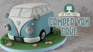 How To Make A Volkswagen Campervan Birthday Cake [Video]