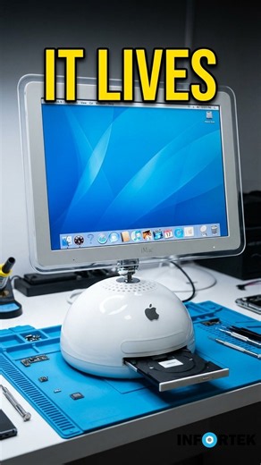 iMac G4 old version working again DVD Hard drive + Macos repair.