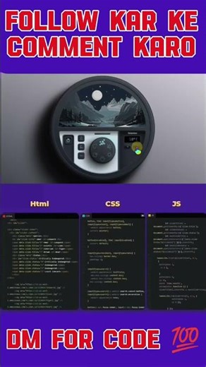 🔥 Secret Code! Subscribe karo & comment "CODE" 💬 Code DM me milega 📩 Jaldi karo ⏳ #html #css #python