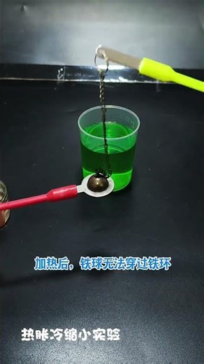 Iron Ball Magic Experiment 😱 | Heat Expansion Science #Shorts