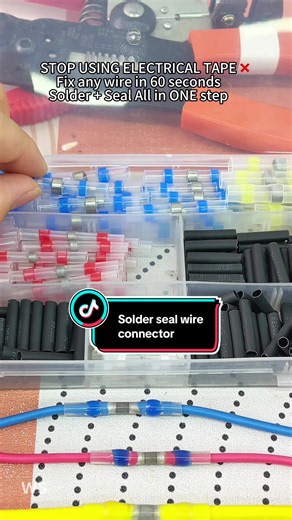 Conector termorretráctil soldado: cómo reparar cables fuerte e impermeable