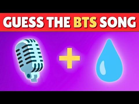 Can You Guess The BTS Song By Emoji? | Kpop Quiz