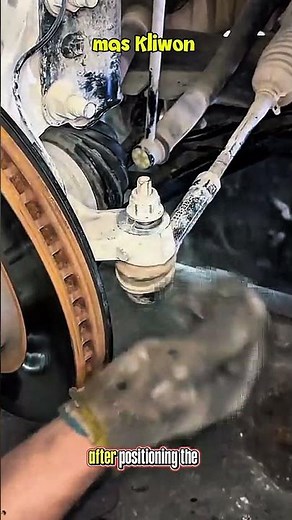 How to Quickly Replace and Tighten a Car Tie Rod End#shorts #automotive #mechanic #satisfying#repair