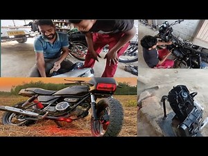 Splendor modified Mode😍 |Splendor Black Colour Paint || Splendor full modified