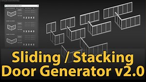 Sliding / Stacking Door Generator v2.0 - updated!
