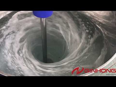 FS-37kw high speed disperser mixer with 2000L portable tank