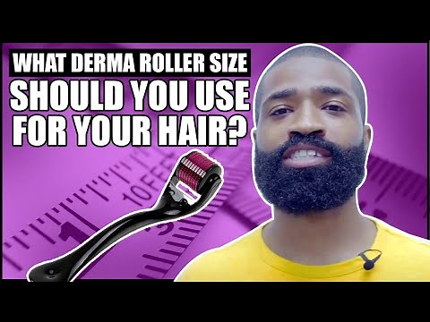 What Size Derma Roller Should You Be Using For Your Hair?