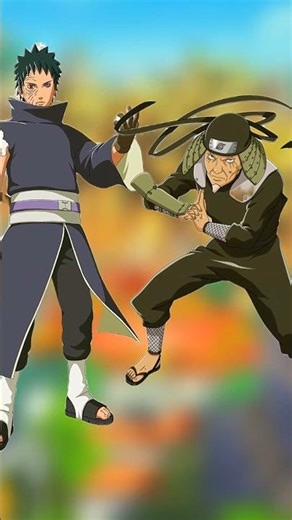 Obito uchiha vs 3d hokage🤯#narutoshippuden #attackontitan