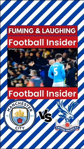 The CHEEKS, Roy!😂 Guardiola was FUMING, and Crystal Palace's boss was LOVING it. 😜 #PremierLeague #manchestercityfc #crysta#crystalhealing | Football Insider
