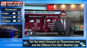 4.1K views | Santa will need the umbrella and the coat tonight | 25News WEEK | Facebook