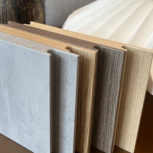 J-Pull Handleless Kitchen Cabinet Doors