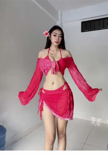 Must-Have 4 in 1 Pink Swimsuit for Women