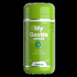 My Gastro Capsule - Integratore in compresse con Glutammina con Vitamina B1 - Meetab