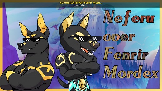 Neferu[ADASTRA]-Fenrir Mordex Skin Mod for Brawlhalla | BHalla Mods