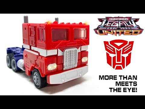 WOW! Transformers LEGACY United G1 UNIVERSE Deluxe Class OPTIMUS PRIME Review