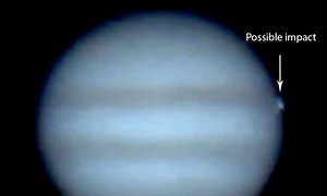 Jupiter Just Got Nailed By Something