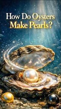 How Do Oysters Make Pearls? #animalfacts #oysterpearl #natureexplained