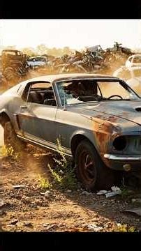 Restoration 1969 American Ford Mustang Fastback 🔧🔥 Classic Restoration #restoration #ford #shorts