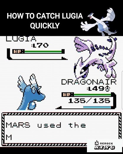 How to Catch Lugia Easy asf #lugia #pokemon #pikachu #4kidstv #rerockking