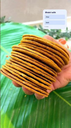 बिना फ्रिज के 30 दिन तक स्टोर करें ये भकरी! #storagesnacks #food