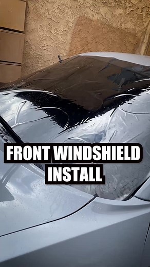 Dodge Challenger 2022 Front Windshield Tint Installation Guide