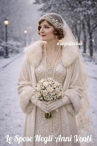 A 1920s Charleston Style Bride #aishorts #aiwedding