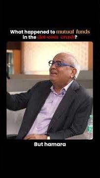 What happened to the Indian mutual funds during Dot-Com Crash?