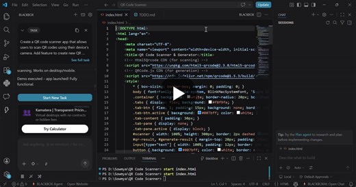 Built QR Code Scanner Web App with JavaScript | Sowmya Saravanan posted on the topic | LinkedIn