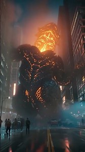 Alien Creature Unleashes Chaos in the City #1Trending #Shorts #AIAnimation #MonsterAttack #viral