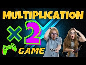 2X MULTIPLICATION GAME! BRAIN BREAK EXERCISE, MOVEMENT ACTIVITY. KIDS VIDEOS FOR KIDS Times tables.