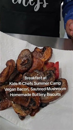 Vegan Breakfast at Kids-R-Chefs Summer Camp.