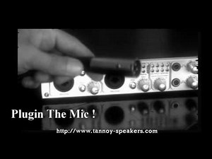 Tannoy active assist.. how to setup your tannoy studio speakers