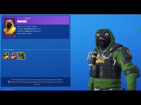 FORTNITE HEUTE NEU ** HUNDETASCHE + MOPSER NEUER STIL (Doggy Bag + Doggo New Style) ** 26.02.20