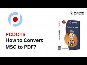 Discover How to Convert MSG File to PDF Format Effortlessly
