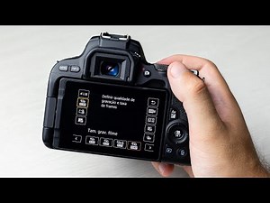 CONFIGURANDO SUA CÂMERA PARA VÍDEO