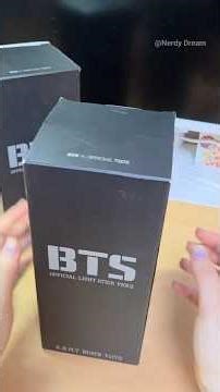 Unboxing 𝑩𝑻𝑺 Army Bomb Ver 1& 2 #armybomb #lightstick #btsshorts