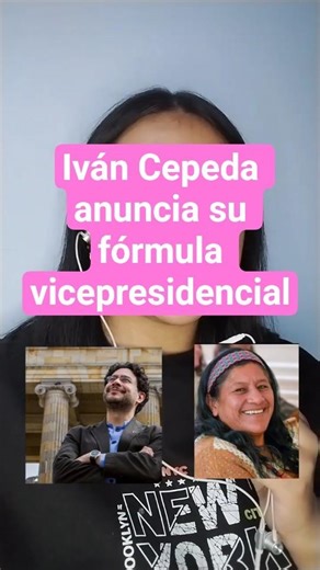 Iván Cepeda anuncia a Aída Quilcué como fórmula vicepresidencia | Pacto Histórico”