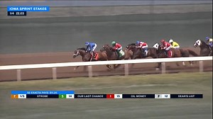 ULTIMATE ($50.80) made a huge run and won the $100,000 Iowa Sprint at Prairie Meadows! Another fast runner for Speightstown (WinStar Farm)! Timothy Martin sent out this 5yo gelding with Ramsey Zimmerman riding. Congrats to the connections! 🏆 $100k Prairie Gold Lassie up next! | FanDuel Racing