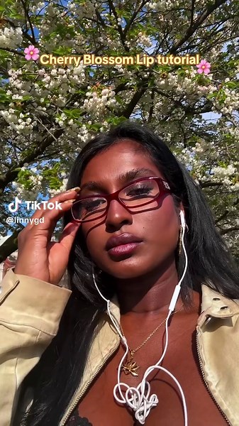 Cherry Blossom Lip Tutorial for a Soft Pink Look