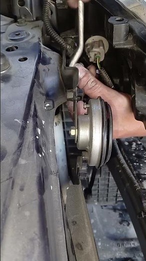 "How to install the horn of a Toyota"