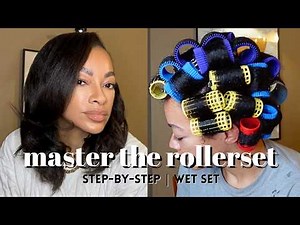 How to Master the Rollerset | Step-by-Step Tutorial (Minimal Heat)