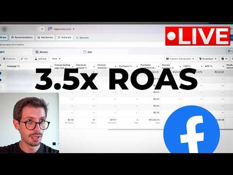 My Daily Facebook Ad Account Optimization Workflow (LIVE)
