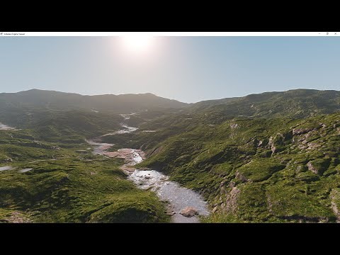 OpenGL - Displacement Mapping with Tessellation shaders - demo02