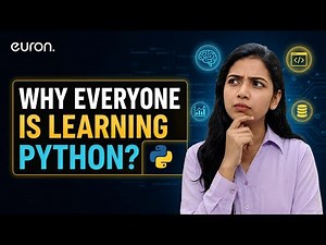 Why Everyone Is Learning Python ? Python Job Profile | Euron