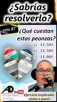 CHALLENGE #7 Math problem for elementary school children @ACADEMIADIEGO​