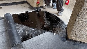 Waterproofing Themes Construction Worker Covering Concrete Stock Footage Video (100% Royalty-free) 3503949661 | Shutterstock
