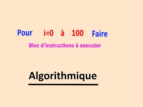 Algorithmique : comment utiliser la boucle Pour (for)